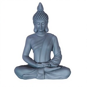 Statues de <span class=keywords><strong>Bouddha</strong></span> en ciment, Statues de <span class=keywords><strong>Bouddha</strong></span> en <span class=keywords><strong>argile</strong></span> fibreuse, Statues de <span class=keywords><strong>Bouddha</strong></span> de la série Tête de <span class=keywords><strong>Bouddha</strong></span>, Ornements de statues de <span class=keywords><strong>Bouddha</strong></span>, <span class=keywords><strong>Bouddha</strong></span> - Product Image 2