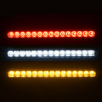 Feu arrière de frein de remorque à 15 LED Barre d'arrêt et de virage Feux arrière Bande de frein étanche Lumière rouge pour bateau camion RV UTV ATV