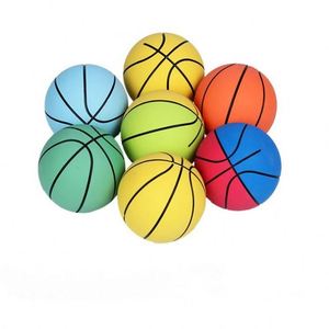 Factory Direct Sports Type High <b>Bouncing</b> Soft Hollow Rubber Basketball Bounce Handball Return <b>Balls</b> - Product Image 3