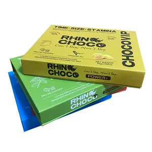 Individueller Druck Shrink-Etikett Rhino Choco vip Schokolade