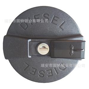 Bouchon de réservoir de carburant diesel Mercedes-Benz 14321872, en plastique noir verrouillable, pièce de rechange pour camion - Product Image 3