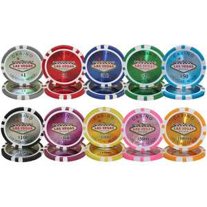 Portador de fichas de póker de estilo Las Vegas acrílico 600 de alta calidad con bandeja de juego incluida - Product Image 4