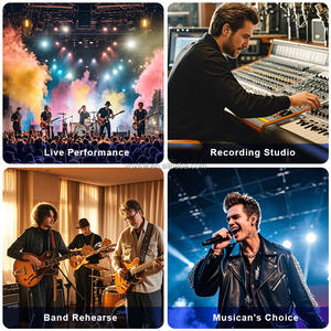 Voxfull M6S 2.4G ระบบมอนิเตอร์แบบอินเอียร์แบบไร้สายเครื่องส่งสัญญาณหูฟังแบบชาร์จไฟได้สำหรับการแสดงบนเวทีและสตูดิโอ - Product Image 6