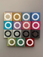 Lecteur de musique Shuffle4 d'occasion, lecteur MP3 pour étudiants, lecteur portable, batterie remplaçable, disponible en plusieurs couleurs