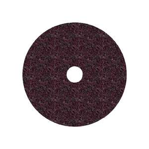 Disco abrasivo no tejido 3M Scotch Brite™Diámetro DE LA SC-DH 125 mm marrón grueso con centrado - Product Image 1