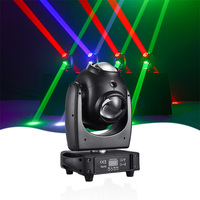 QSE LED RGB 200W Beam Point Control Infinite de Cuatro Cabezas 2 en 1 para Discotecas, Bares, Bodas, Eventos, DMX512, Activación por Sonido