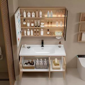 Mobile da Bagno Ecologico Quadrato con Specchio Intelligente in <span class=keywords><strong>Vetro</strong></span>, Vendita all'Ingrosso - Product Image 2