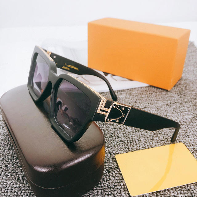 Luxury Brand Designer Fashion Sunglasses Classic Square UV400 Colorful Women Shades Sunglasses for Men 2024