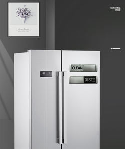 Autocollants magnétiques d'organisation pour réfrigérateur et lave-vaisselle, indicateur de propreté DD1066, personnalisables en usine, vente en gros - Product Image 6