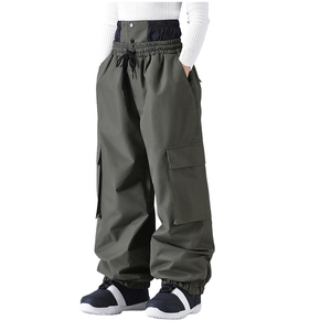 Pantalones de Esquí para Exteriores de Alta Calidad, Impermeables, Resistentes al Viento, Transpirables, Holgados, Estilo Hip Hop para Hombre y Mujer - Product Image 2