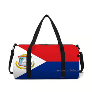 Borsa da Viaggio Sportiva Personalizzata con Bandiera delle Isole Vergini Americane, Borsa da Palestra, <span class=keywords><strong>Borsone</strong></span>, Borsa da Viaggio per il Weekend, Vendita all'Ingrosso Economica - Product Image 3