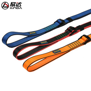 Sangle de sécurité Xinda pour l'escalade, 130 cm, en polyester renforcé, pour entraînement en extérieur et en intérieur, protection - Product Image 1