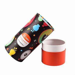 Luxury Rigid <b>Round</b> Paper Cylinder <b>Box</b> Custom Cardboard Tube Packaging For Jewelry Watch Candle Cosmetic <b>Gift</b> Wholesale Set New - Product Image 2