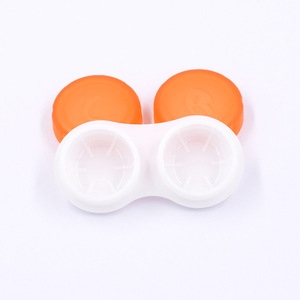 Estuches Pequeños para Lentes de Contacto de Cuero PU y Metal Inoxidable, Producidos por el Diseñador de Fábrica, Estuche para Lentes de Contacto - Product Image 2