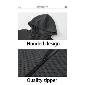 ملابس تدريب كرة القدم الشتوية لكرة القدم فريق كرة القدم الأوروبي جيرسي سحاب سترة طويلة الأكمام ملابس رياضية - Product Image 4