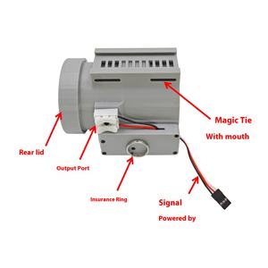 Tubo de Montaje de Carga Útil para FPV de 60 mm, Bomba Simulada de Cabeza de Impacto, Bomba de Rendimiento de Perforación, Control Remoto - Product Image 1