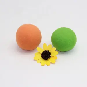 ลูกบอลอบผ้าขนแกะ Xl 100% แบบนำกลับมาใช้ใหม่ได้,ลูกบอลทำความสะอาดเป็นมิตรกับธรรมชาติขนาด7ซม.