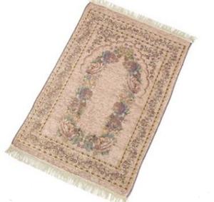 <span class=keywords><strong>Rayer</strong></span>-alfombra de estilo étnico para decoración, tapete turco, islámico, musulmán, para rezar, Floral, con borlas de Ramadán, Eid - Product Image 5