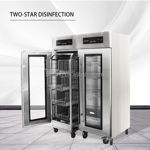 Grande cuisine 800L double porte ordinateur panneau vaisselle désinfection armoire - Product Image 6