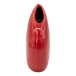 Glossy Teardrop Ceramic <b>Vase</b> Sculptural Flower <b>Vase</b> For Living Room Bedroom Office Desk Decor - Product Image 2