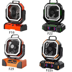 Ventilateur de camping portable 40000 mAh F16 rechargeable avec lanterne LED et station d'alimentation d'urgence pour intérieur et extérieur - Product Image 1
