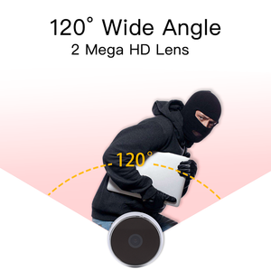 Sonnette hd 3.5 '', vision sans fil, caméra grand Angle, pour appartement, installation facile, à bas prix - Product Image 3