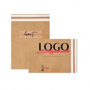 Custom Logo Printed Kraft Paper Mailer for T-Shirt Paper Mailing Bags for Clothing - Product Image 1