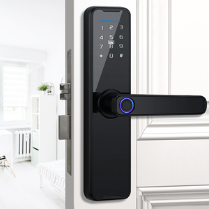 Serrure de porte électronique intelligente à empreinte digitale et code PIN Tuya TT Lock, prix usine, pour maison et bureau - Product Image 5
