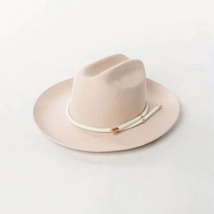Casquettes personnalisées en gros, 100% laine, sombreros, chapeau de cowboy old school pour hommes et femmes, chapeau Fedora classique vintage - Product Image 4