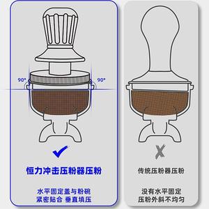 ที่กดกาแฟ Zhongtian ขนาด 51/58 มม. ทำจากสแตนเลสสตีล แบบเกลียว สำหรับอัดผงกาแฟเอสเพรสโซ สไตล์โมเดิร์นเรียบง่าย - Product Image 2