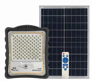 Projecteur solaire LED haute luminosité 300W avec corps en aluminium moulé sous pression, batterie au lithium polysilicium, capteur photocellule, puces SMD2835 - Product Image 6