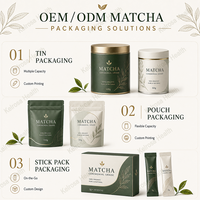 Poudre de thé vert de haute qualité USDA EU, poudre de matcha biologique de qualité cérémonielle UE, en vrac, en sachet individuel