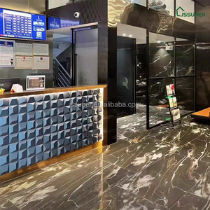 Trois dimensions JSSUPER 3D ciment brique café Restaurant fond ventilateur mural Art étanche carrelage mural - Product Image 4