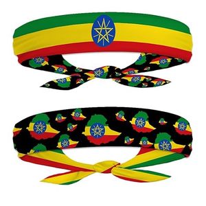 Diadema Deportiva con <span class=keywords><strong>la</strong></span> Bandera Nacional de Haití, Pañuelo de Doble Cara con Cordón Ajustable, Banda para el Sudor para Hombres y Mujeres - Product Image 4