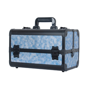 Estuche <span class=keywords><strong>de</strong></span> <span class=keywords><strong>Maquillaje</strong></span> <span class=keywords><strong>de</strong></span> Aluminio Resistente y Compacto para Cosméticos, Marca FAMA Fashion Open - Product Image 5