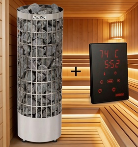 Harvia Cilindro Pro Steel PC100E/135E 10/13.2KW Dokunmatik Kontrol Panelli Fişli Kuru Buhar Jeneratörü - Product Image 2