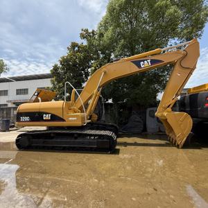Machine d'excavatrice CAT 320CL de marque japonaise originale d'occasion à haute efficacité de travail vente à Shanghai - Product Image 2