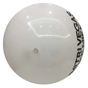 strand ball 60 cm Suppliers-60cm angepasst Farbe und logo Riesen weiß strand ball
