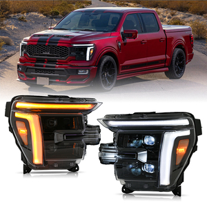 Conjunto de Faros Delanteros para Automóvil A538 a Precio de Mayoreo para Ford F150 2024-2026, Faros Delanteros de Alta Gama para Lariat, King <span class=keywords><strong>Ranch</strong></span>, Platinum y Raptor - Product Image 6