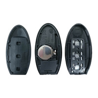 Télécommande à 2 boutons sans clé pour Nissan Micra/Juke/Leaf/Note E12 TIIDA 434mhz PCF7952 Puce ID46 FCC CWTWB1U825 TWB1G662