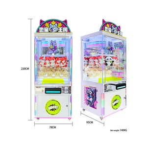 Máquina de Juegos de Grúa con Monedas Clip <span class=keywords><strong>Kingdom</strong></span> 2, Máquina de Juegos de Grúa con Fichas para Negocios, Máquina de Grúa para Entretenimiento - Product Image 3