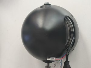 Phare rond LED Halo Angel Eyes noir de 7 pouces pour Sportster 1200 883 Street 500 <span class=keywords><strong>750</strong></span> 5-3/4 pouces Projecteur de phare 50W - Product Image 3