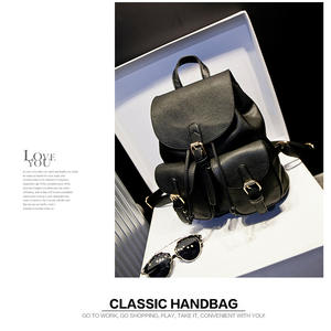 Venta al por mayor de nuevo diseño de cuero de gran capacidad de pulsera mochila de viaje universitaria mochilas de mujer - Product Image 5