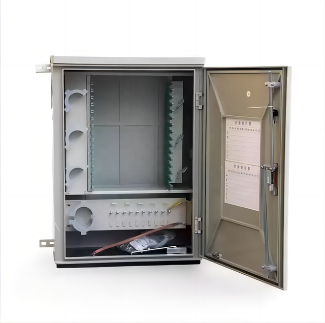 KEXINT Cheap Factory Price Fiber Optic Distribution Box Odf Fibre Optic Cabinet Outdoor Waterproof SMC 96 Core Wall Mount Ftth