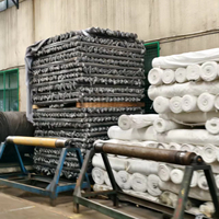 Tissu Jacquard Brocart Tissé en Usine 100% Polyester Anti-Boulochage Anti-Déchirure Résistant à l'Abrasion 100GSM Largeur 58/60" pour Vêtements, Maison et Sacs