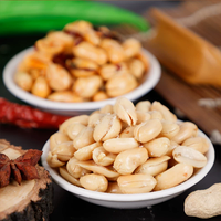 Paquete Económico de Cacahuetes Crujientes Desgrasados, Granos Tostados en Seco con Bajo Contenido de Grasa, Snack de Ingredientes Limpios, Suministro Directo de Fábrica OEM al por Mayor