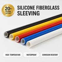 Manchon isolant en fibre de verre et silicone sur mesure pour la réparation de câbles industriels, les systèmes de câblage électrique et de protection
