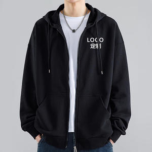New High Quality Custom Zip up Hoodie Plus Size Men's Personalized Hoodies Custom Logo Hoodie Unisex - Product Image 1