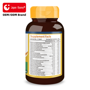 Etiqueta Personalizada Shecome, Extractos Multivitamínicos, 130 Tabletas, Apoyo al Sistema Inmunitario Saludable para Adultos, Suplemento Dietético Multivitamínico - Product Image 2