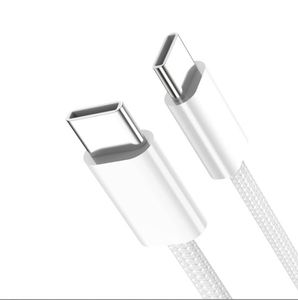 PD Quick Charge Usb <b>Type</b> <b>C</b> to <b>Type</b> <b>C</b> <b>Charging</b> NYLON <b>Cable</b> for Smartphone - Product Image 6